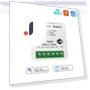 Mini Wifi Smart Switch Breaker 2WAY Control Timer — Smart Home Hubs & Controllers, HIMO Group