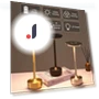 Retro LED Desk Lamp with Touch Sensor — Study & Desk Lighting, Lntelligent Living Hall