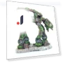 Robot Dog Shape Aquarium Landscape Decoration — Coral Decor, Simplistic Living Home