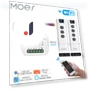 Smart WiFi RF433 Curtain Switch with Remote Control — Smart Home Hubs & Controllers, MOES