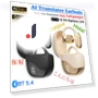 Bluetooth Earbuds with Real-Time AI Translation — Language Translators, Super Dream Home