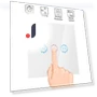 Smart Curtain Switch — Ceiling Fan Wall Controls, Simplistic Living Home