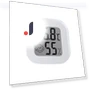 Temperature and Humidity Sensor With Digital LCD Display — Home Climate Control, Seahorse Home