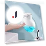 Automatic Foam and Gel Dispenser for Smart Bathroom — Care Dispensers, Optimized General
