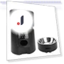 Automatic Pet Feeder with Stainless Steel Bowl — Feeders, Indoor Furniture