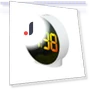 Colorful Mini Digital Alarm Clock with Weekday Display — Alarms & Clocks, DC-HOME-4