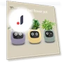 Smart Flower Pot with AI Expressions — Artificial Plants, Puntos