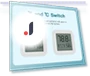 Temperature and Humidity Sensor with LCD Screen — Home Climate Control, Home Textile Home Decoration