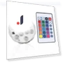 Waterproof LED Color Changing Remote Control for Submersible Aquarium Light — Lights, TOMTOP JMS