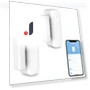 Window Door Sensor with Battery — Smart Home Security, Tuya