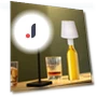 Wireless Table Lamp Touch Sensor Rechargeable Desktop Night Light LED Reading Lamp — Desk & Table Lighting, JOHO - CarGear
