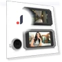 1080P WiFi Smart Door Viewer — Smart Home Security, JOHO - CarGear
