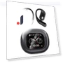 Bluetooth Headphones with Touch Screen — Over-Ear Headphones, QUEED