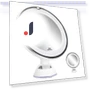 10X Magnifying Mirror with LED Lighting — Handheld, JOHO - CarGear