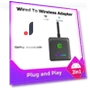 2-in-1 Wireless CarPlay Android Auto Adapter — Stereo Receivers, Simplistic Living Home
