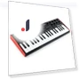 37-key USB MIDI Keyboard Controller — Sequencers, Akai Professional