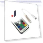Adjustable 17-Key RGB Mini RF Wireless Controller — Remote Controls, XHJ12
