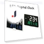 Digital Alarm Clock with LED Display — Alarm, Home Furnishing Department Mall