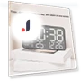 Digital Wall Clock with Remote Control — Clocks, Smartdbird