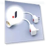Energy-saving spiral bulb with switchable socket — Light Sockets, AI Supermarket