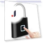 Fingerprint Lock with USB Charging — Locks, JOHO