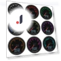 LCD Racing Car Gauge Set — Boost, Dream Garage