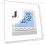 Thermostat with Backlight — Home Climate Control, Elenxs Tools