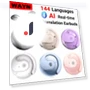 Wireless BT AI Earbuds with Real-Time Translation — Language Translators, WAYN Phone Cases