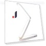 Foldable Desk Lamp with Swivel Mechanism — Reading Lights, Elenxs