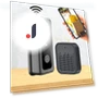 Mini Wireless Doorbell with Two-Way Audio — Smart Home Security, Chic Home