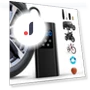 Portable Wireless Electric Car Air Pump with Light — Tire Inflation Solutions, GearUp AutoMoto