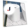 Round Smart Trash Bin — Waste Baskets, Chic Home