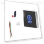 Touch Control Exit Button with LED Panel — Access Control Keypads, GoolRC