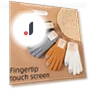 Touchscreen Gloves with Pineapple Design — Gloves, CrossCart