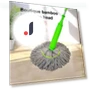 2-in-1 Dehydrated Mop with 360-Degree Rotating Ultra-Thin Microfiber Heads — Mop Accessories, Smartdbird