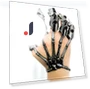 Adjustable Bionic Robot Hand with Mechanical Armor Rings — Wearable Accessories, SwiftNex