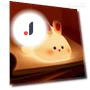 Big Face Rabbit Night Light — Creative Lighting Solutions, Great3C