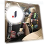 Car Back Seat Organizer with Touch Screen — Dash Holders, LADAAUTO