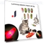Glowing Electric Worms Interactive Pet Puzzle — Interactive Animal Companions, Smart Pet Supplies