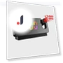 Silent Digital LED Alarm Clock with Temperature Display and Red Light Projection — Alarm, VividTrove