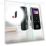 Smart Lock for Frameless Glass Door — Electromagnetic Security Locks, VantaGoods