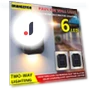 Solar-Powered LED Wall Lights — Outdoor Post Lighting, Smart Mouse