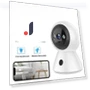 Wi-Fi Smart Camera with Night Vision — Smart Home Security, Freedom BABY