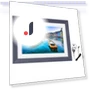 Digital Photo Frame with WiFi and Touch Screen — Digital Frames, KONNWEI