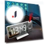 Digital Smart Alarm Clock with FM Radio and LED Projection — Alarms & Clocks, DC-HOME Textile