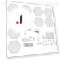 Hexagon LED Wall Lights — Wall Lighting, KONNWEI