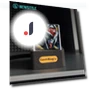 Holographic Digital Watch Mini TV Night Light — Clocks, Modern Home Furnishing