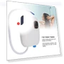 Instant Water Heater with Touch Screen — Towel Warmers, Modern Home Furnishing