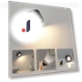 LED Wall Sconce with USB Charging Port — Wall Lighting, Modern Home Furnishing