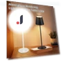 Rechargeable LED Desk Lamp with Touch Switch — Study & Desk Lighting, Modern Home Furnishing